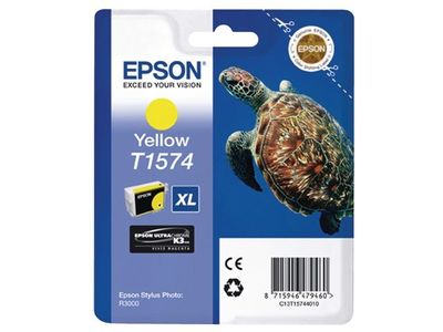 Bläckpatron EPSON C13T15744010 gul