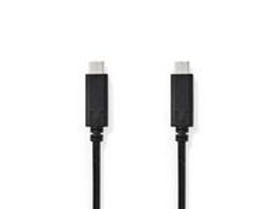 Kabel NEDIS USB-C - USB-C 2m svart