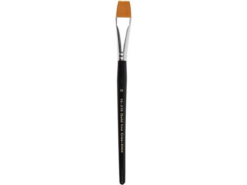 Syntetpensel Gold Line flat nr.16 6/fp