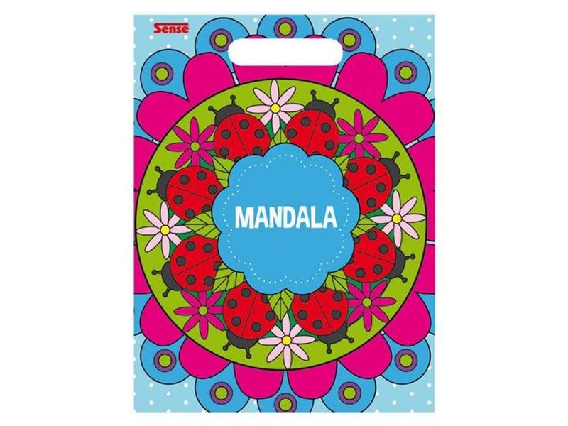 Målarbok Mandala 24 sidor