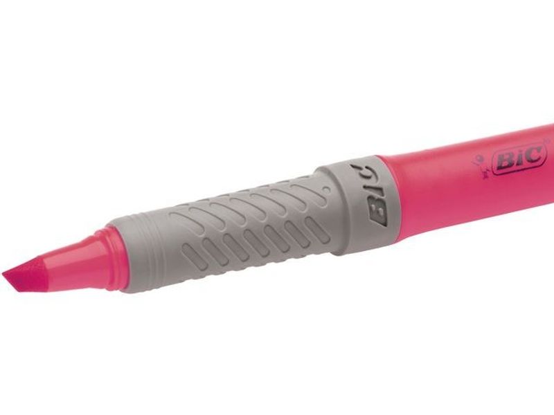 Överstrykningspenna BIC Grip Rosa