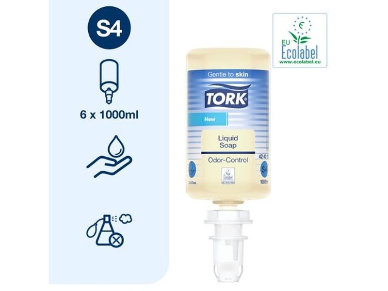 Tvål TORK S4 Odor-Control Kökstvål 1L