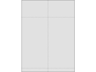 Transportetikett laser 105x297mm 500/fp