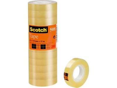 Kontorstejp SCOTCH 508 standard 15mmx33m