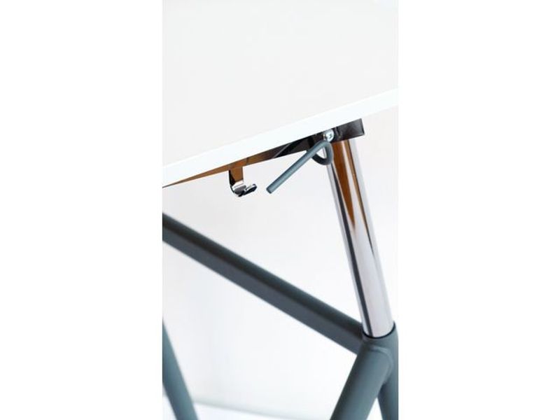 StandUp Elevbord 70x60cm Hög.laminat grå