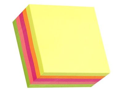 Notes STANDARD kub 76x76mm neon 450bl