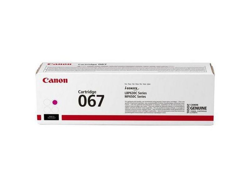 Toner CANON 067 1,25K magenta