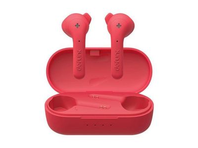 Hörlur+Mic TWS DEFUNC TRUE Basic röd