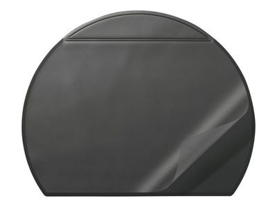 Skrivunderlägg DURABLE Oval Plus svart