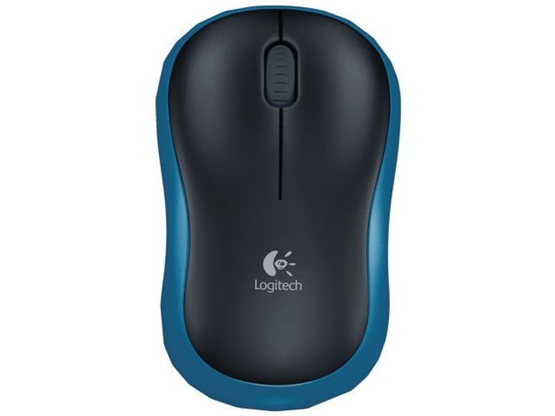 Mus LOGITECH M185 trådlös blå