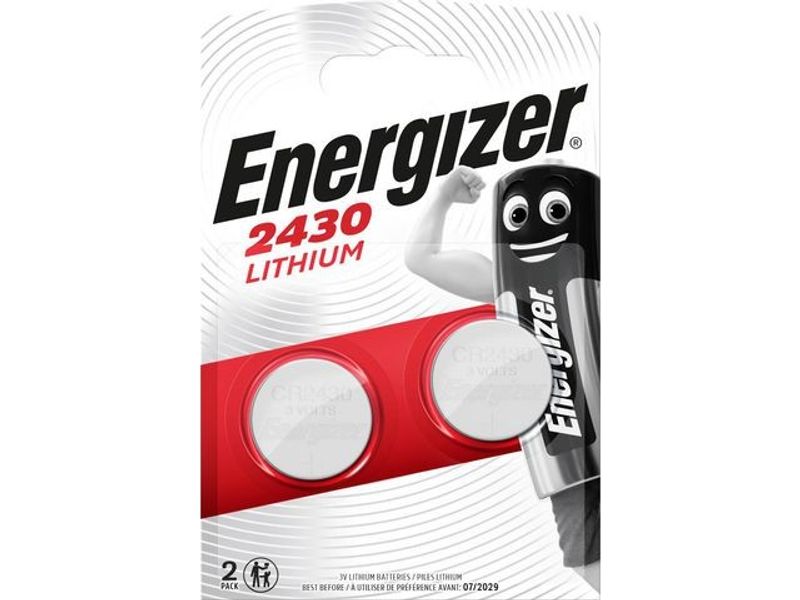 Batteri ENERGIZER Lithium CR2430 2/fp