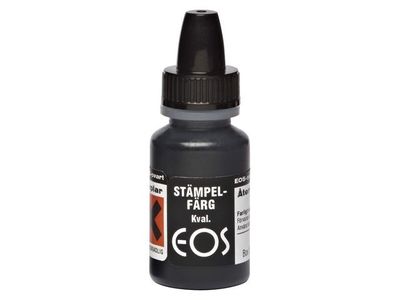 Stämpelfärg EOS svart 10ml