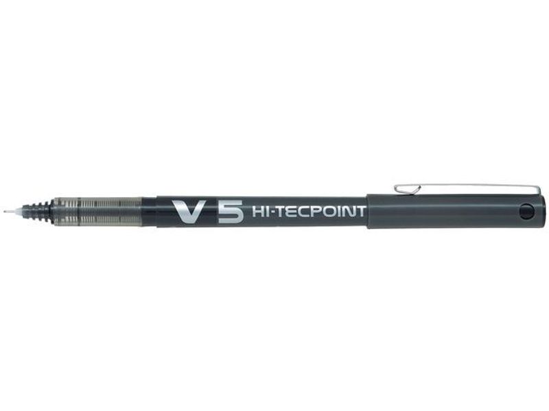 Bläckkulpenna PILOT Hi-Tec V5 0,5 svart