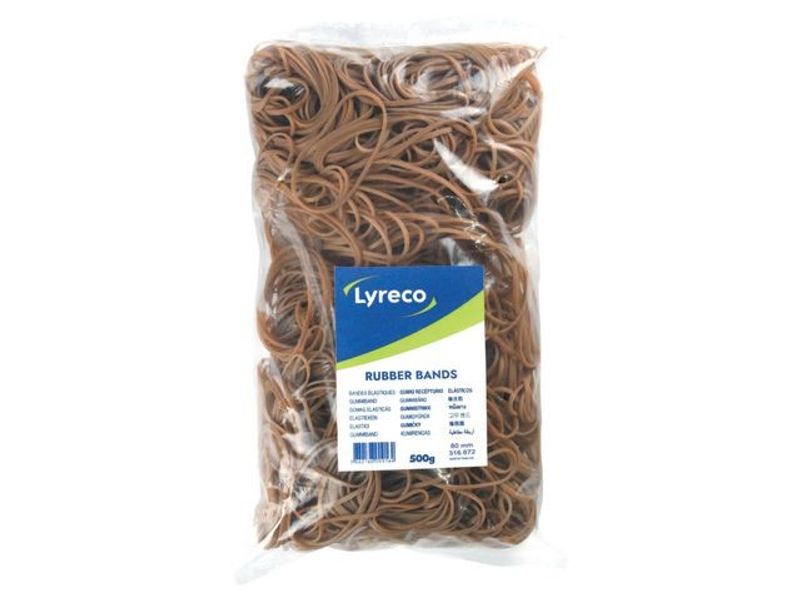 Gummiband LYRECO 80x2mm 500g