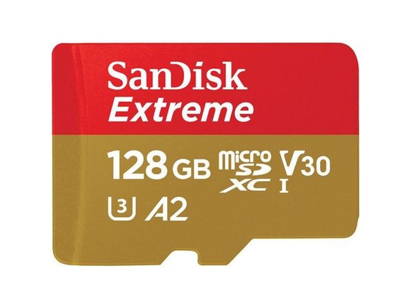 Minneskort SANDISK MicroSDXC Extr. 128GB