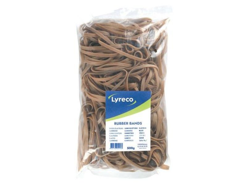 Gummiband LYRECO 100x5mm 500g