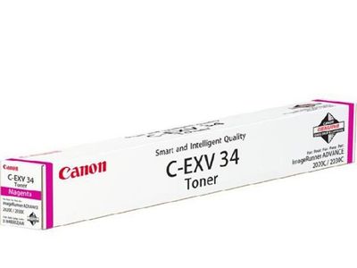 Toner CANON 3784B002 C-EXV34 19K magenta