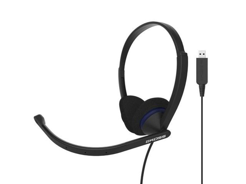 Datorheadset KOSS headset CS200 USB sva