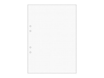 Lösblad A4 rutat 5x5mm hålat 500/fp