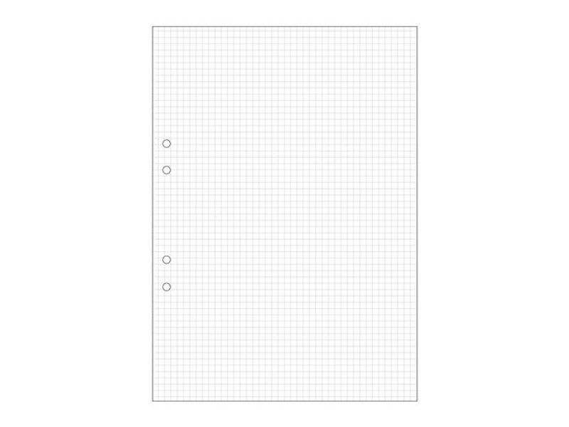 Lösblad A4 rutat 5x5mm hålat 500/fp