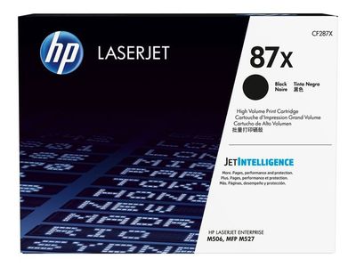 Toner HP CF287X 87X 18K svart