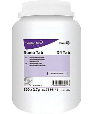 Ytdesinfektionstab. SUMA TAB D4 300/fp