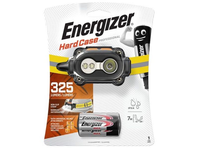 Hjälmlampa ENERGIZER Hardcase Pro 325 lm