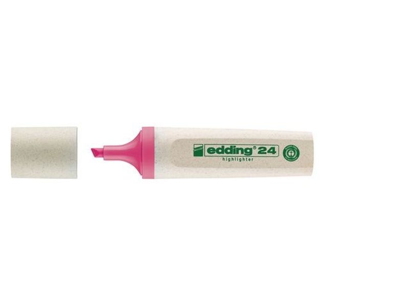 Överstrykningspenna EDDING 24 ECO rosa