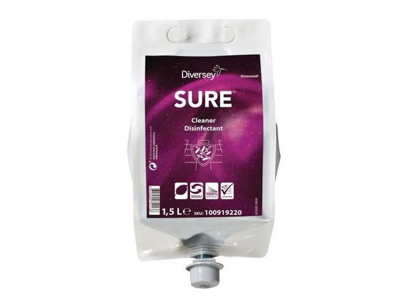 Rengöring SURE Cleaner Disinfect. 1,5L