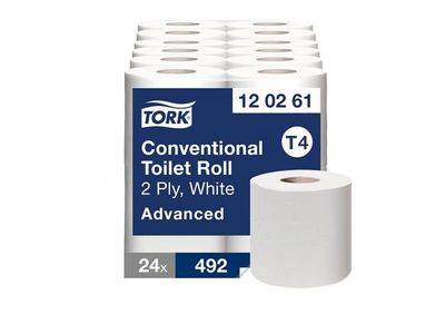 Toalettpapper TORK Adv T4 2-lag 4/fp