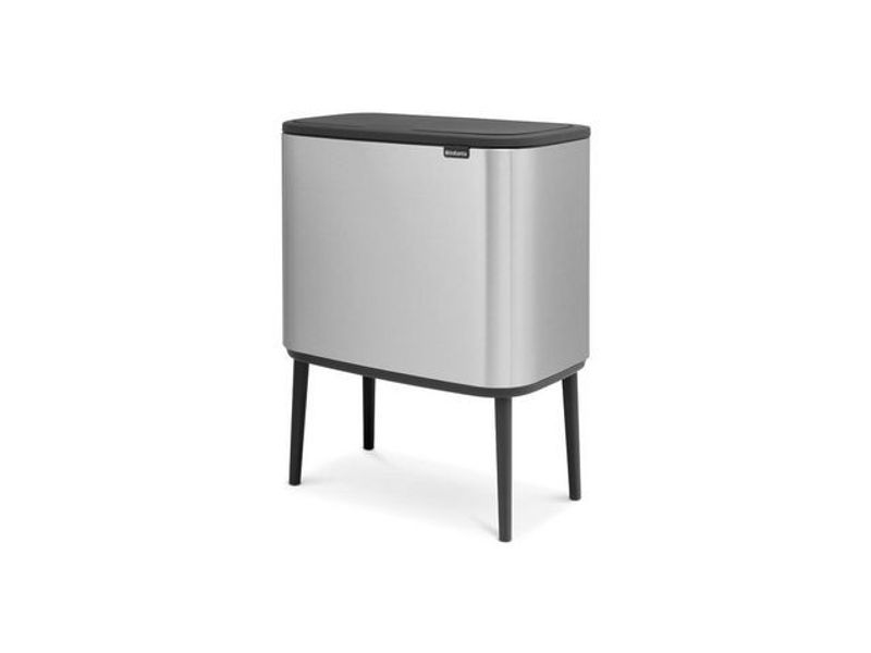 Papperskorg BRABANTIA Bo Touch 3x11Lmatt