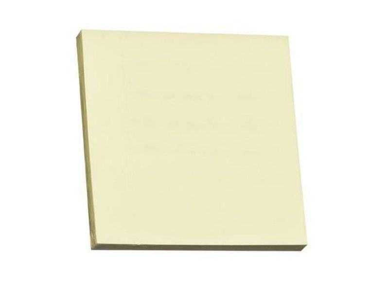 Notes STANDARD 76x76mm gul 100bl