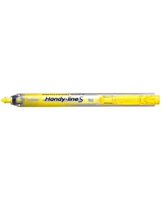 Överstrykningspenna PENTEL clicker gul