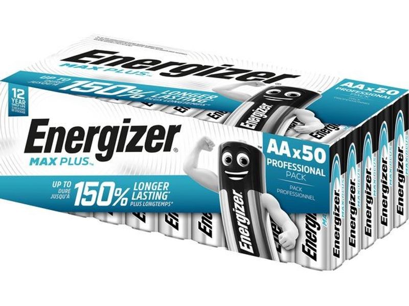 Batteri ENERGIZER Max Plus AA 50/fp