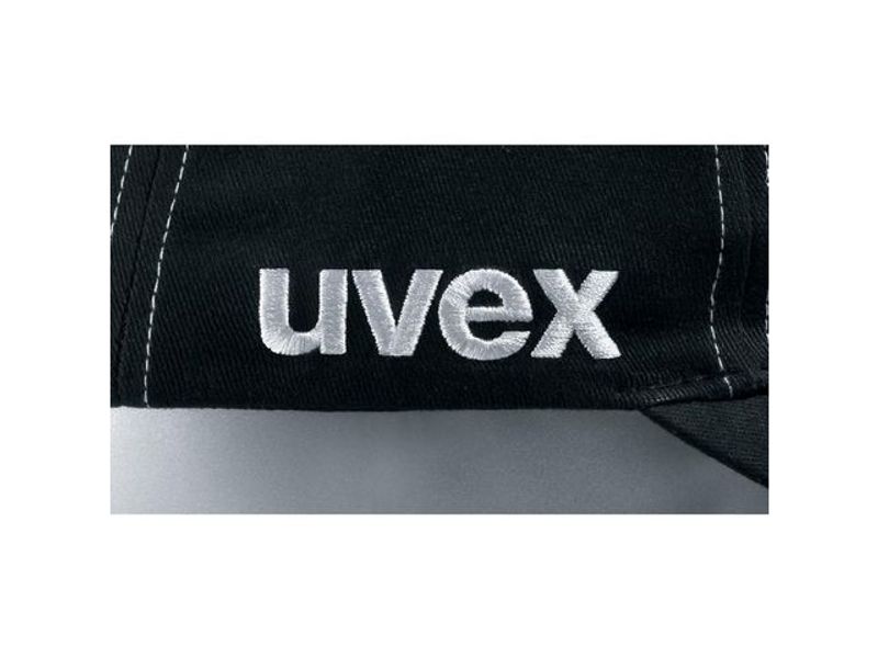 Stötskyddskeps UVEX U-cap svart 55-59cm