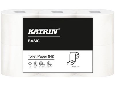 Toalettpapper KATRIN Basic 640 42/fp