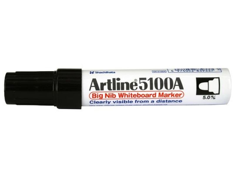 Whiteboardpenna ARTLINE 5100A rund svart