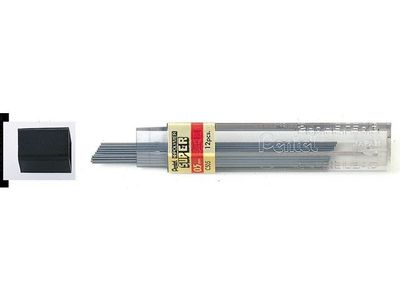 Reservstift PENTEL 0,5mm 2B 12/fp