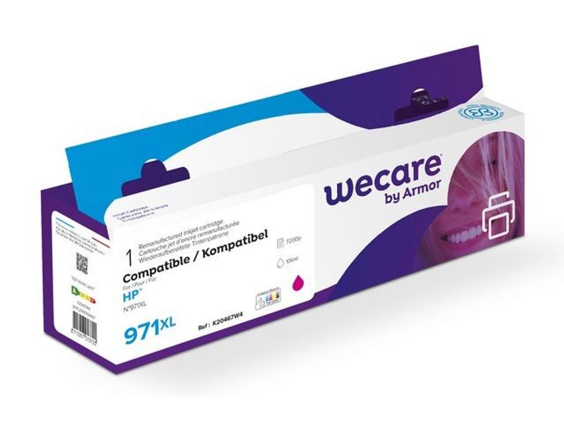 Bläckpatron WECARE 971XL magenta