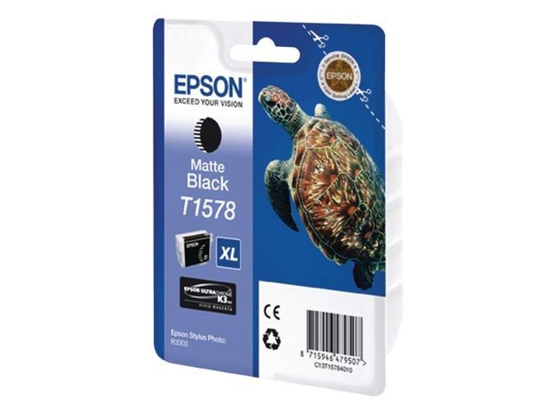 Bläckpatron EPSON C13T15784010 mattsvart