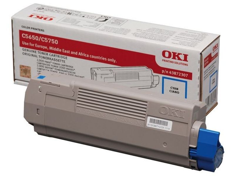 Toner OKI 43872307 2K cyan