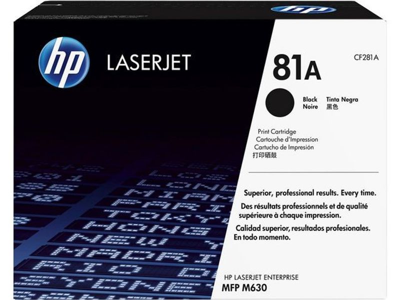 Toner HP CF281A 81A 10,5K svart