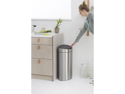 Papperskorg BRABANTIA Touch Bin 40L matt