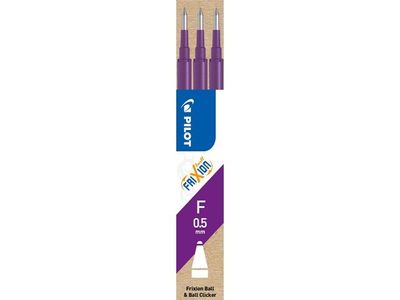 Refill PILOT Frixion 0,5mm violett 3/fp