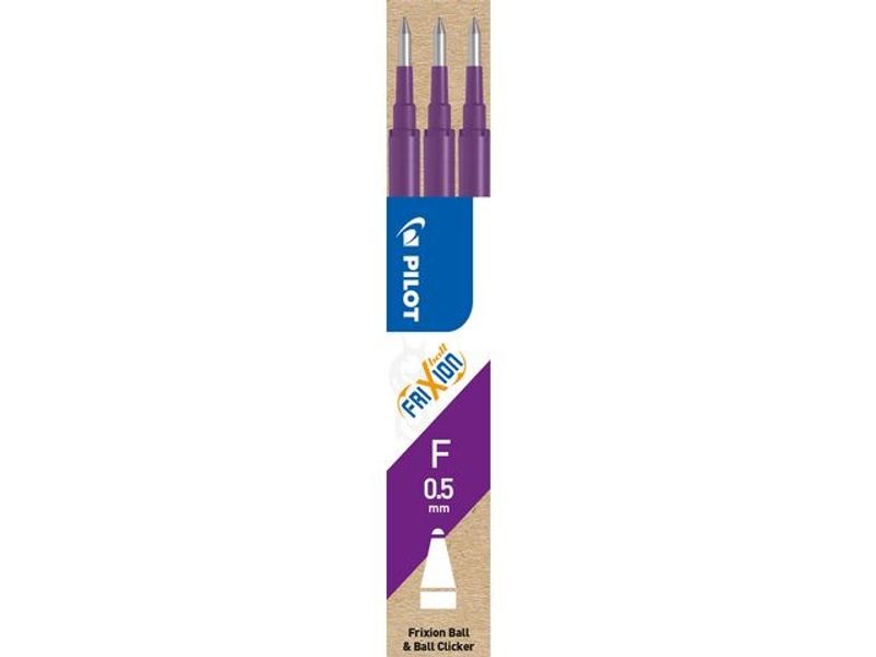 Refill PILOT Frixion 0,5mm violett 3/fp