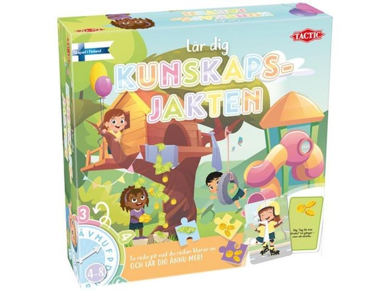 Spel Lär dig Kunskapsjakten