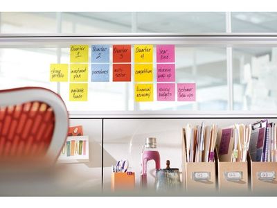 Notes POST-IT SS kub Rainbow 76x76mm