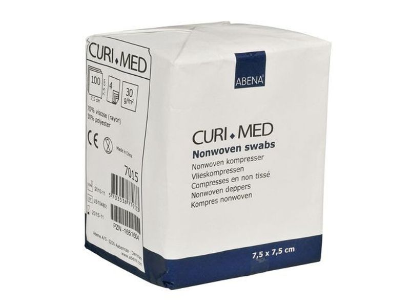 Kompress CURIMED NW 4l 7,5x7,5cm 100/fp
