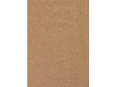 Presentpapper 57cmx10m ribbat brun