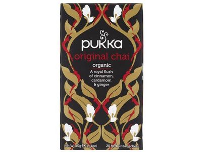 Te PUKKA Svart Original Chai 20/fp